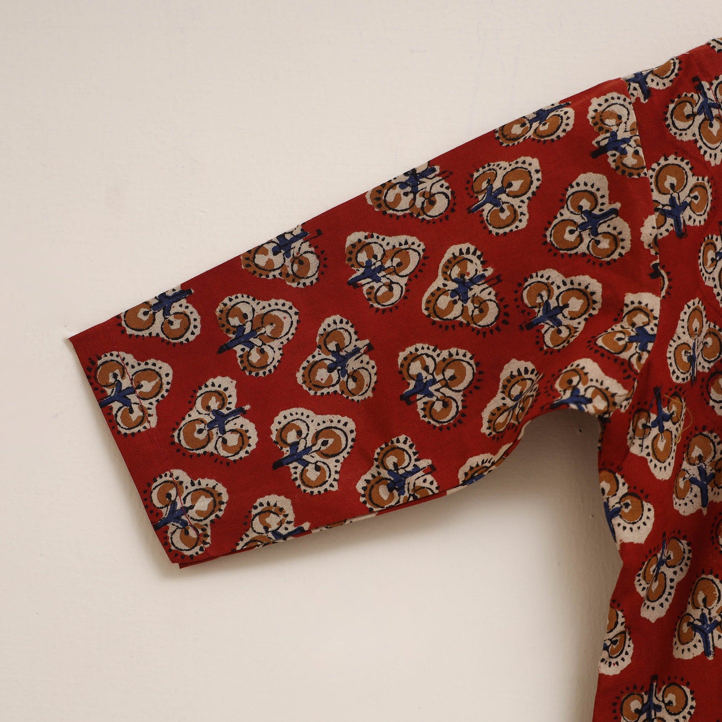 Girls Bagru Block Print Pure Cotton Kurta Set (2-6 Years) 11