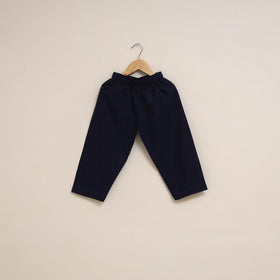 Girls Bagru Block Print Pure Cotton Kurta Set (2-6 Years) 11