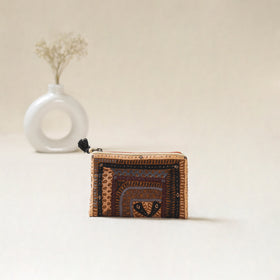 Kutch Dhebariya Qatab Hand Embroidered Coin Pouch 82