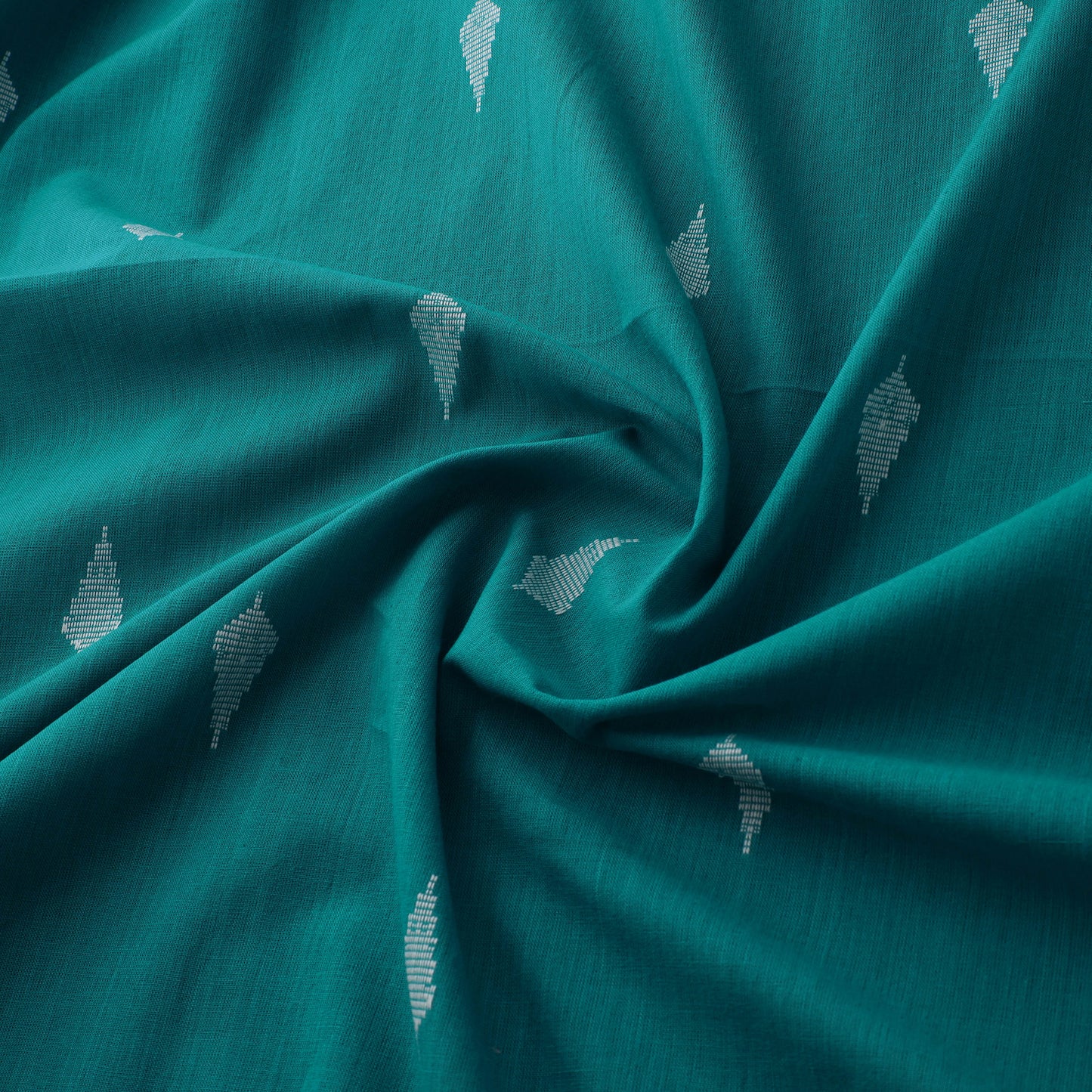 Green - Prewashed Cotton Jacquard Fabric 43