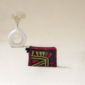 Kutch Dhebariya Qatab Hand Embroidered Coin Pouch 83