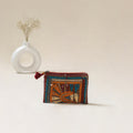 Kutch Dhebariya Qatab Hand Embroidered Coin Pouch 86