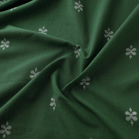 Green - Prewashed Cotton Jacquard Fabric 48