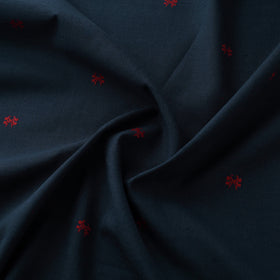 Blue - Prewashed Cotton Jacquard Fabric 51