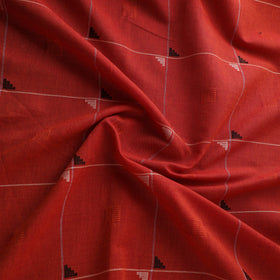 Red - Prewashed Cotton Jacquard Fabric 59