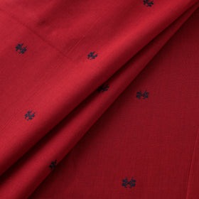 Red - Prewashed Cotton Jacquard Fabric 55