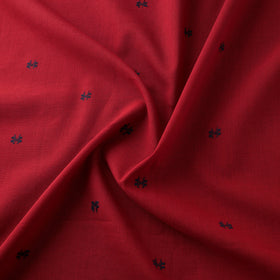 Red - Prewashed Cotton Jacquard Fabric 55
