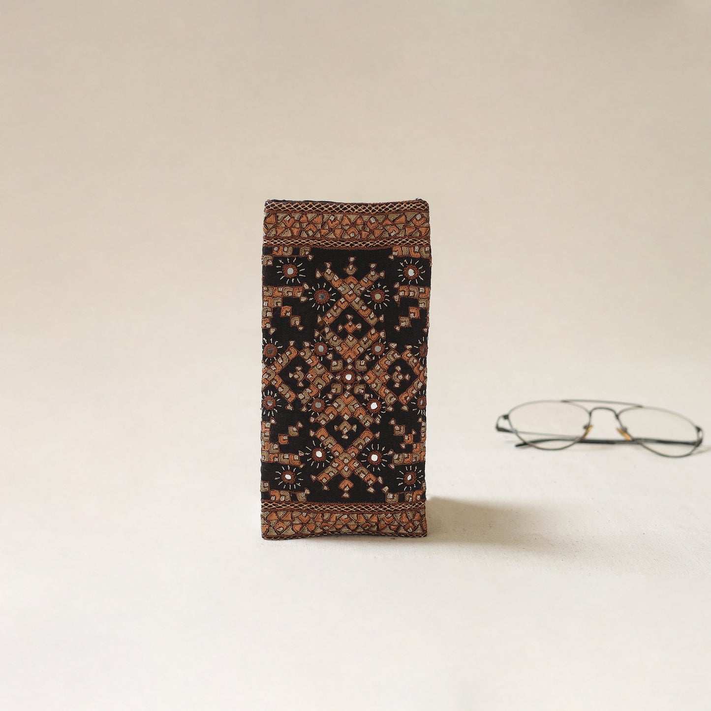Kutch Neran Hand Embroidered Spectacle Pouch 29