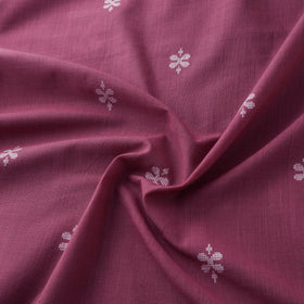 Purple - Prewashed Cotton Jacquard Fabric 64