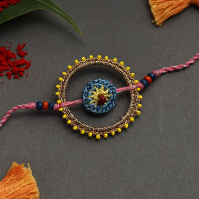 Buy Handmade Recyclable Crochet Rakhi Online at iTokri.com