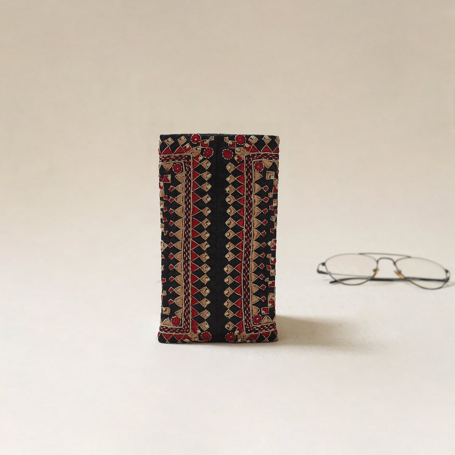 Kutch Neran Hand Embroidered Spectacle Pouch 34