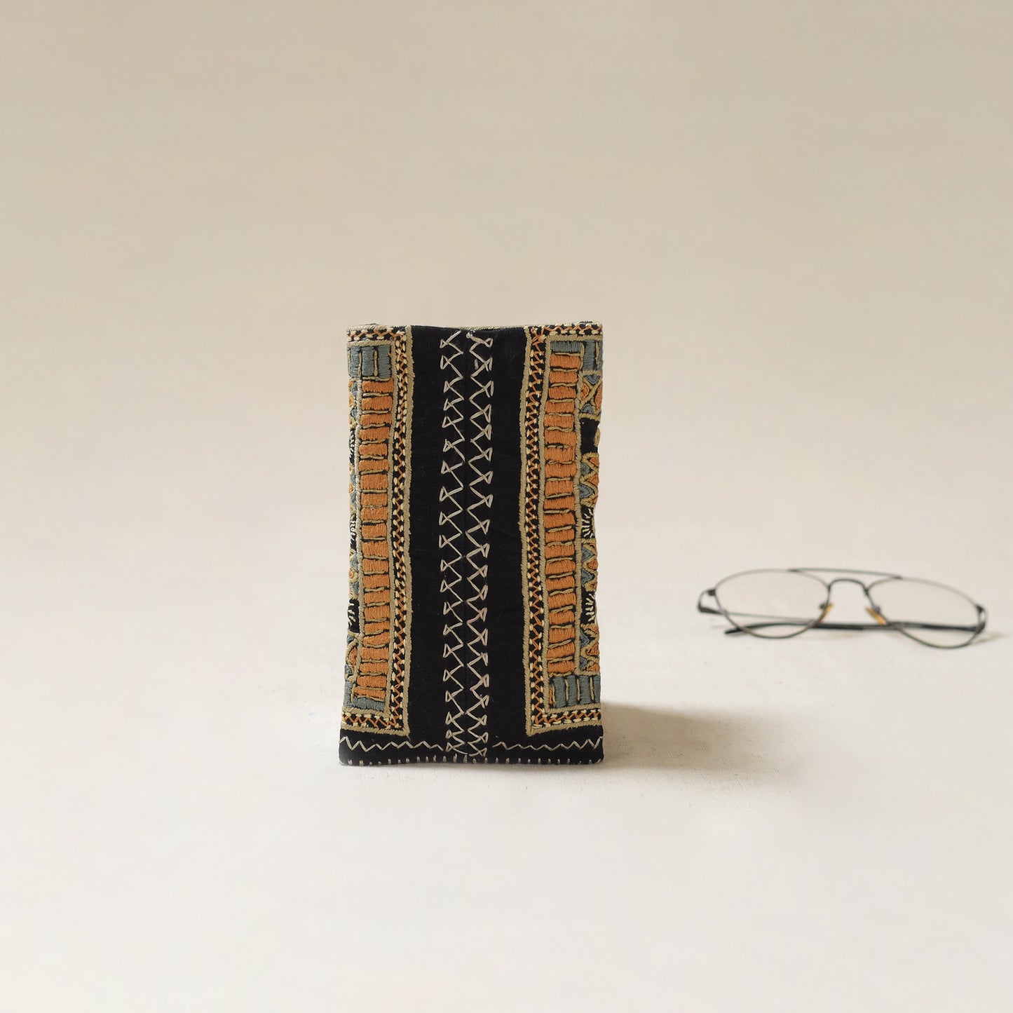 Kutch Pakko Hand Embroidered Spectacle Pouch 44