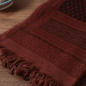 Buy Bagh Block Printed Handloom Cotton Towel Online at iTokri.com