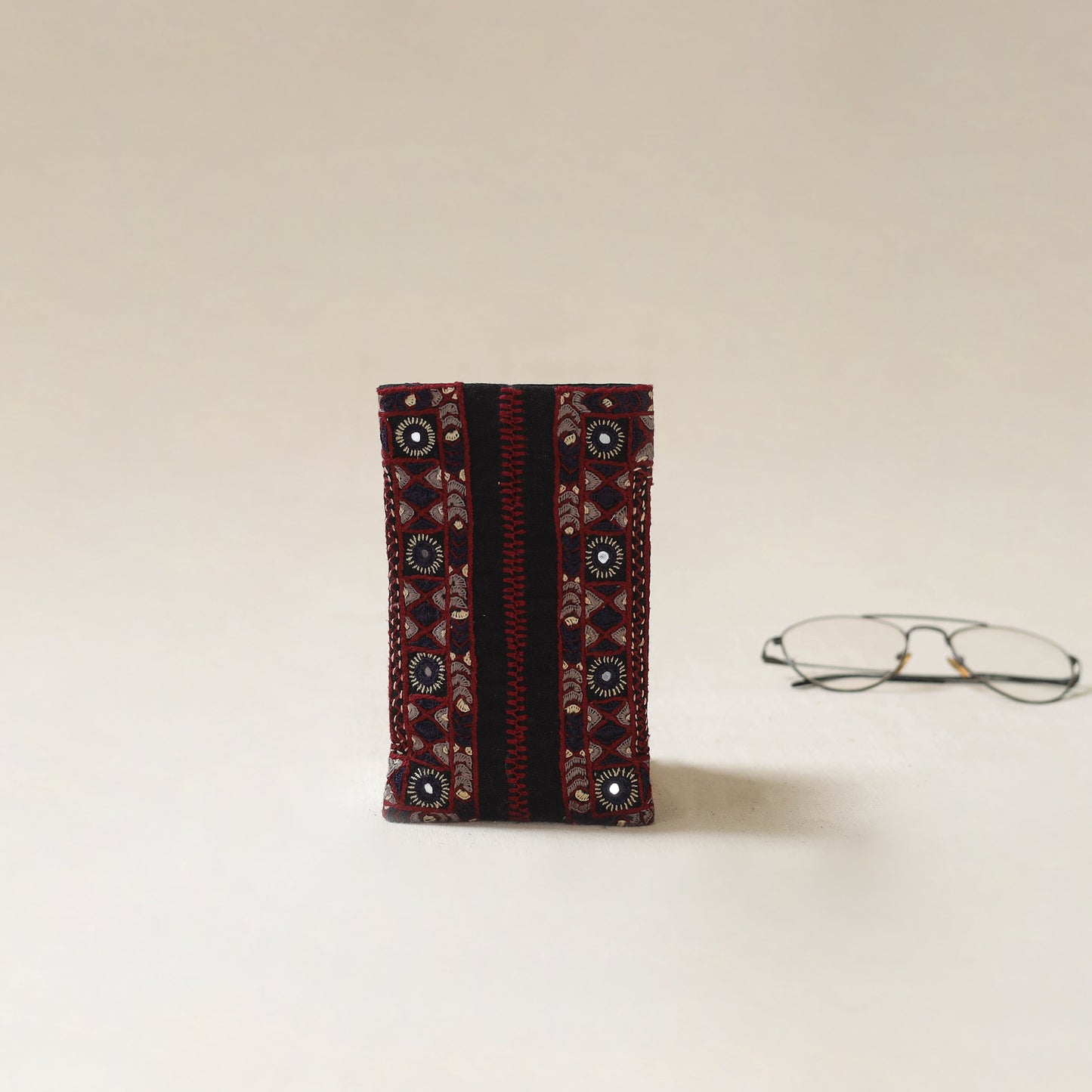 Kutch Pakko Hand Embroidered Spectacle Pouch 45