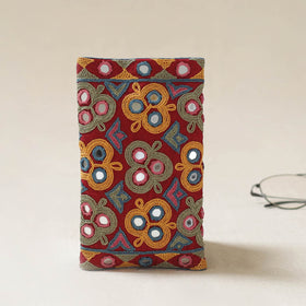 Kutch Ahir Hand Embroidered Spectacle Pouch 49