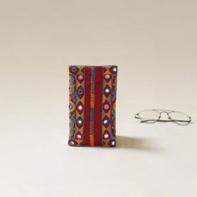 Kutch Ahir Hand Embroidered Spectacle Pouch 49