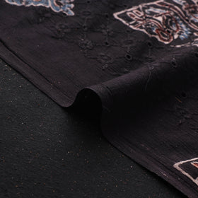 Hakoba Hand Block Ajrakh Print Natural Dyed Cotton Fabric 51