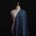 Blue - Prewashed Cotton Jacquard Fabric 38