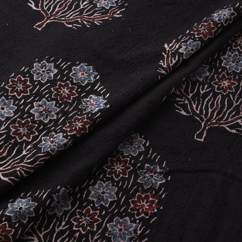Hakoba Hand Block Ajrakh Print Natural Dyed Cotton Fabric 54