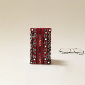 Kutch Ahir Hand Embroidered Spectacle Pouch 55