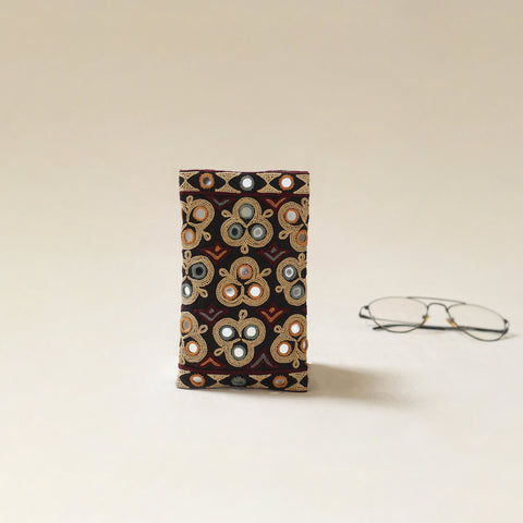 Kutch Ahir Hand Embroidered Spectacle Pouch 57