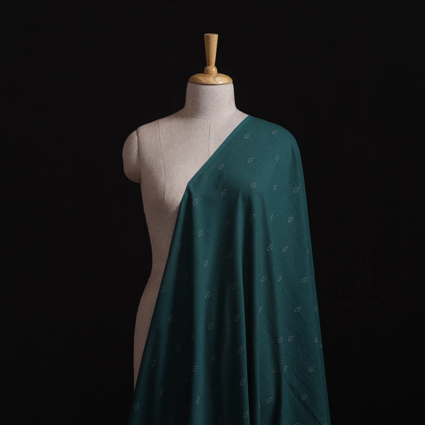 Green - Prewashed Cotton Jacquard Fabric 26