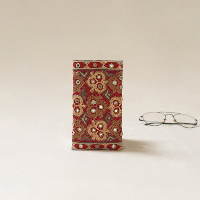 Kutch Ahir Hand Embroidered Spectacle Pouch 60