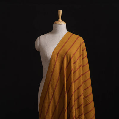 Yellow - Prewashed Cotton Jacquard Fabric 23