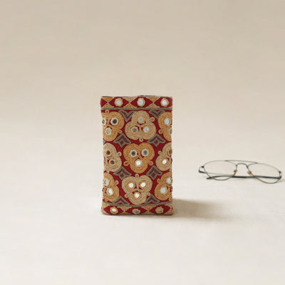 Kutch Ahir Hand Embroidered Spectacle Pouch 63