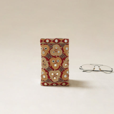 Kutch Ahir Hand Embroidered Spectacle Pouch 63