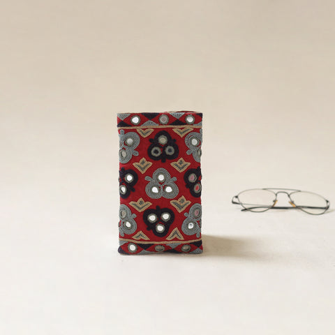 Kutch Ahir Hand Embroidered Spectacle Pouch 64