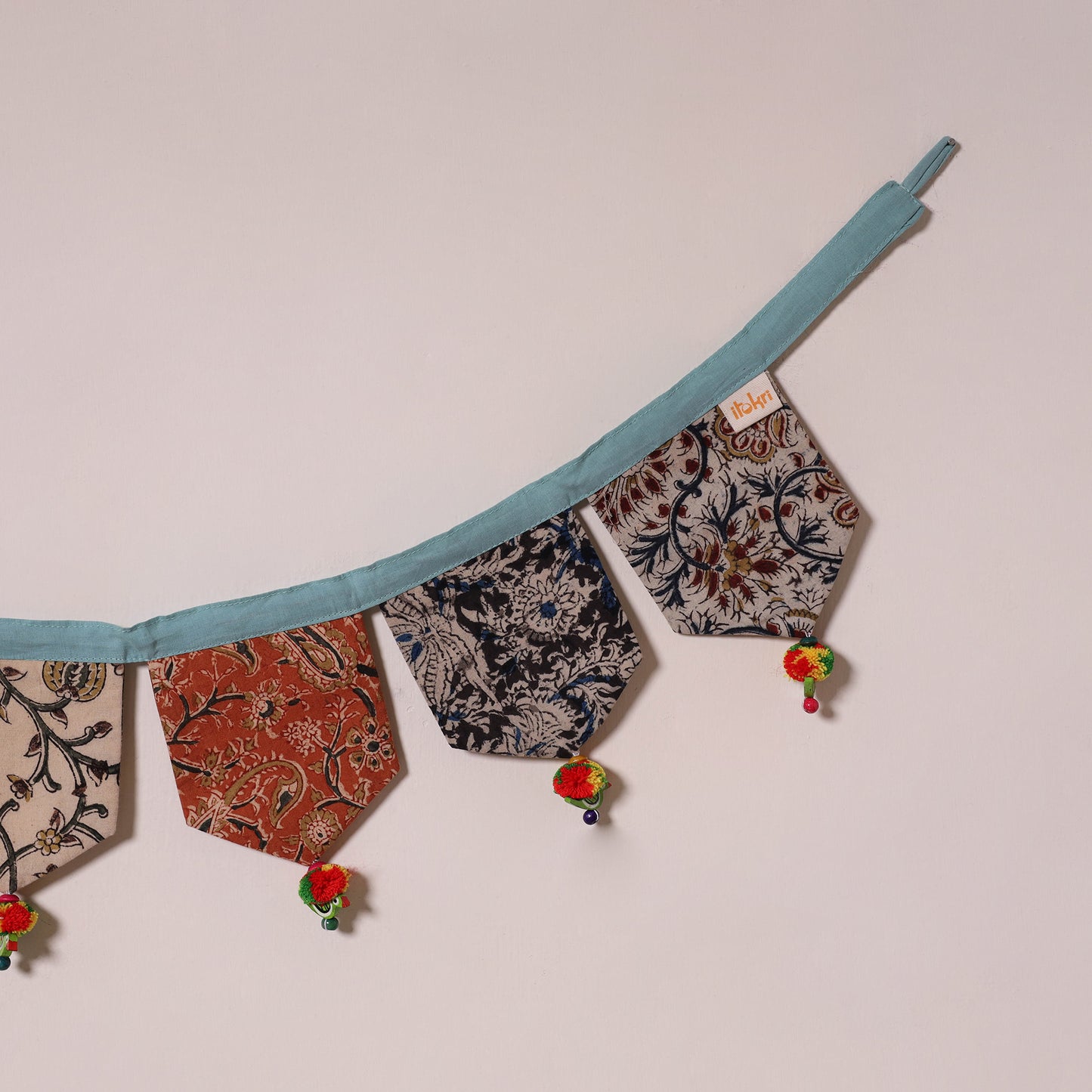 Multicolor - decorative handmade fabric toran 20