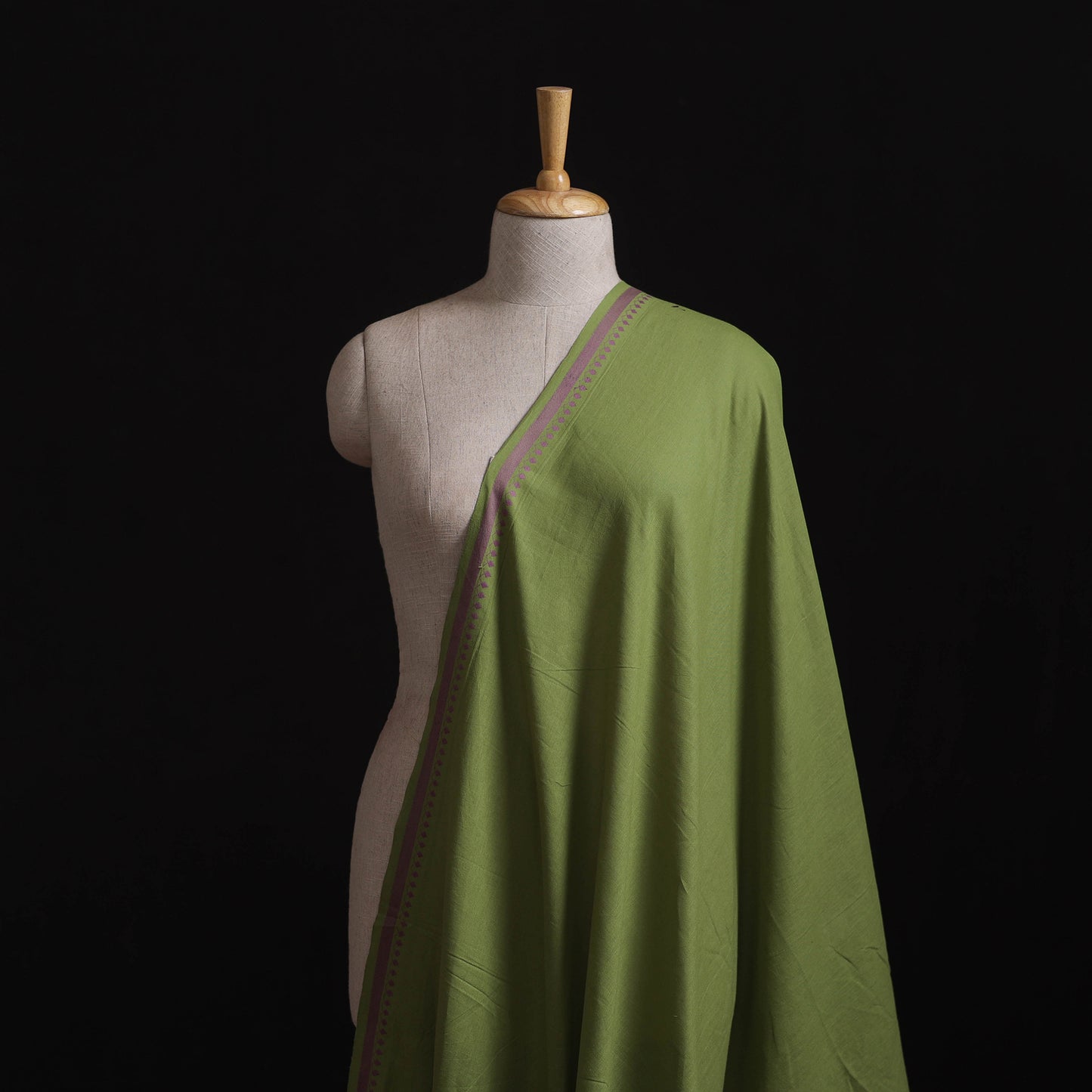 Green - Prewashed Cotton Jacquard Fabric 12