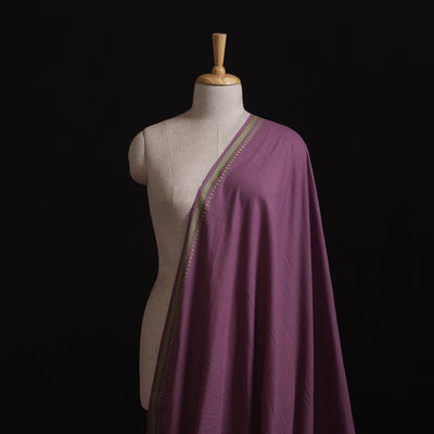 Purple - Prewashed Cotton Jacquard Fabric 11