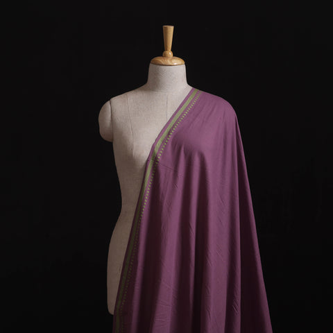 Purple - Prewashed Cotton Jacquard Fabric 11