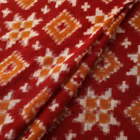 Telia Rumal Pure Handwoven Cotton Pochampally Double Ikat Fabric 01