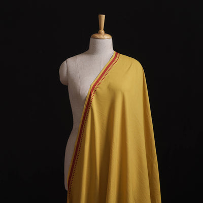Yellow - Prewashed Cotton Jacquard Fabric 10