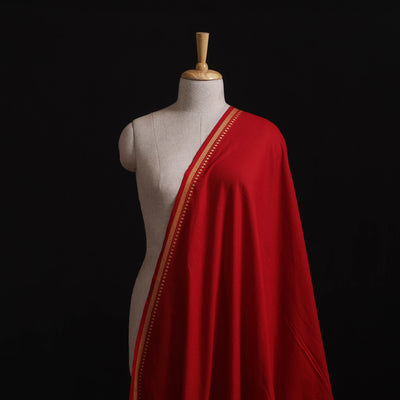 Red - Prewashed Cotton Jacquard Fabric 09