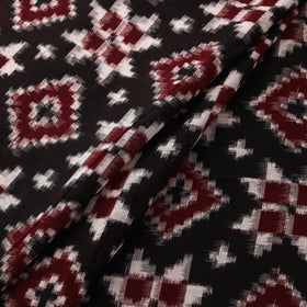 Black - telia rumal pure handwoven cotton pochampally