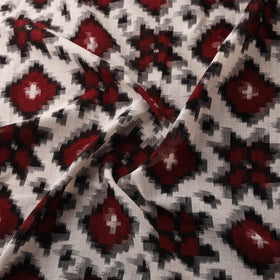 Telia Rumal Pure Handwoven Cotton Pochampally Double Ikat Fabric 07