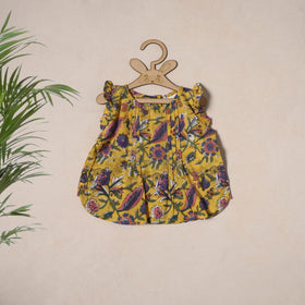 Pure Cotton Baby Girls Floral Print Top & Shorts (6-12 Months) 05