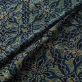 Blue - Ajrakh Hand Block Print Natural Dyed Cotton Fabric 18