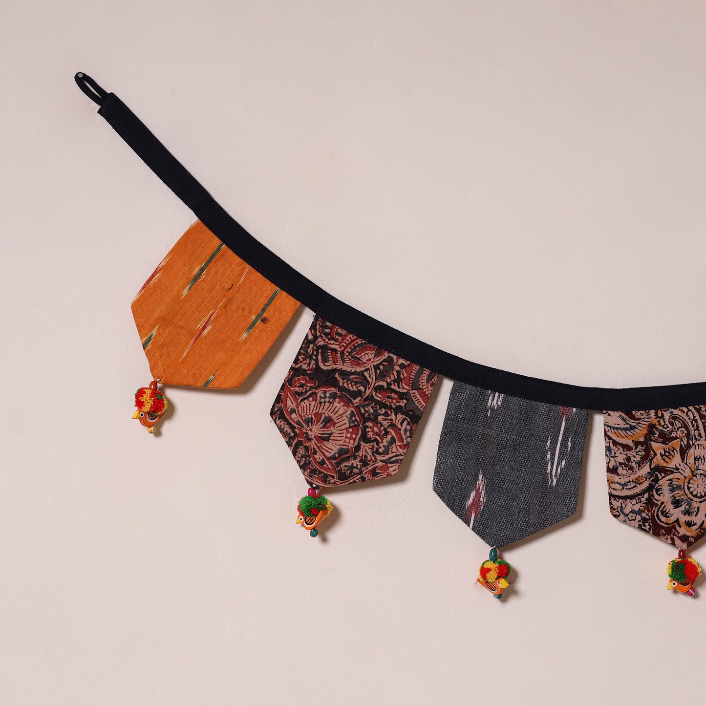 Multicolor - decorative handmade fabric toran 07