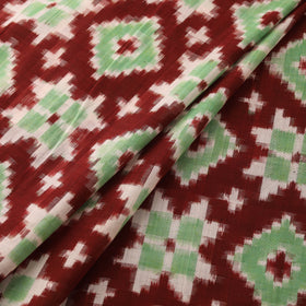 Telia Rumal Pure Handwoven Cotton Pochampally Double Ikat Fabric 11