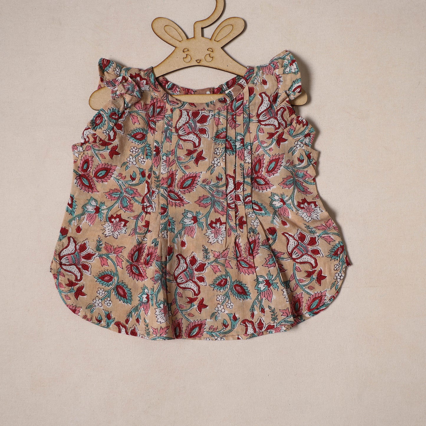 Pure Cotton Baby Girls Floral Print Top & Shorts (6-12 Months) 10