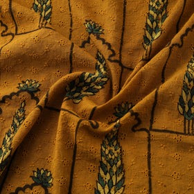 Ajrakh Hand Block Print Natural Dyed Cotton Hakoba Fabric 03