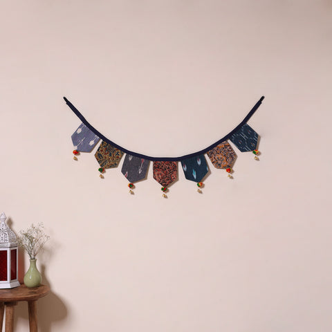 Multicolor - decorative handmade fabric toran 10