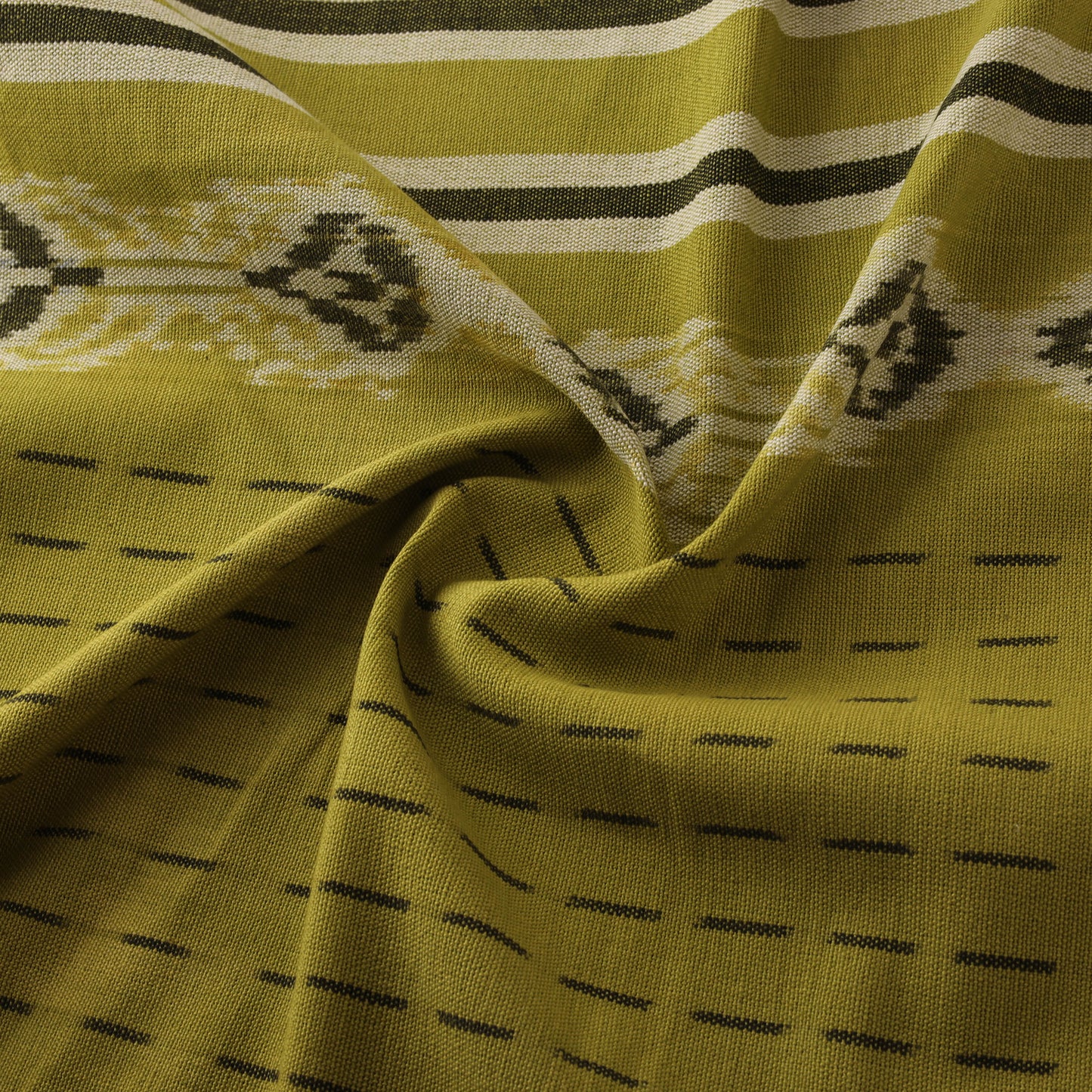 Pochampally Central Asian Ikat Pure Cotton Fabric 20