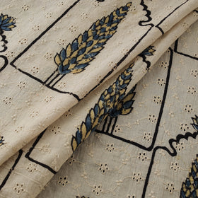 Ajrakh Hand Block Print Natural Dyed Cotton Hakoba Fabric 06