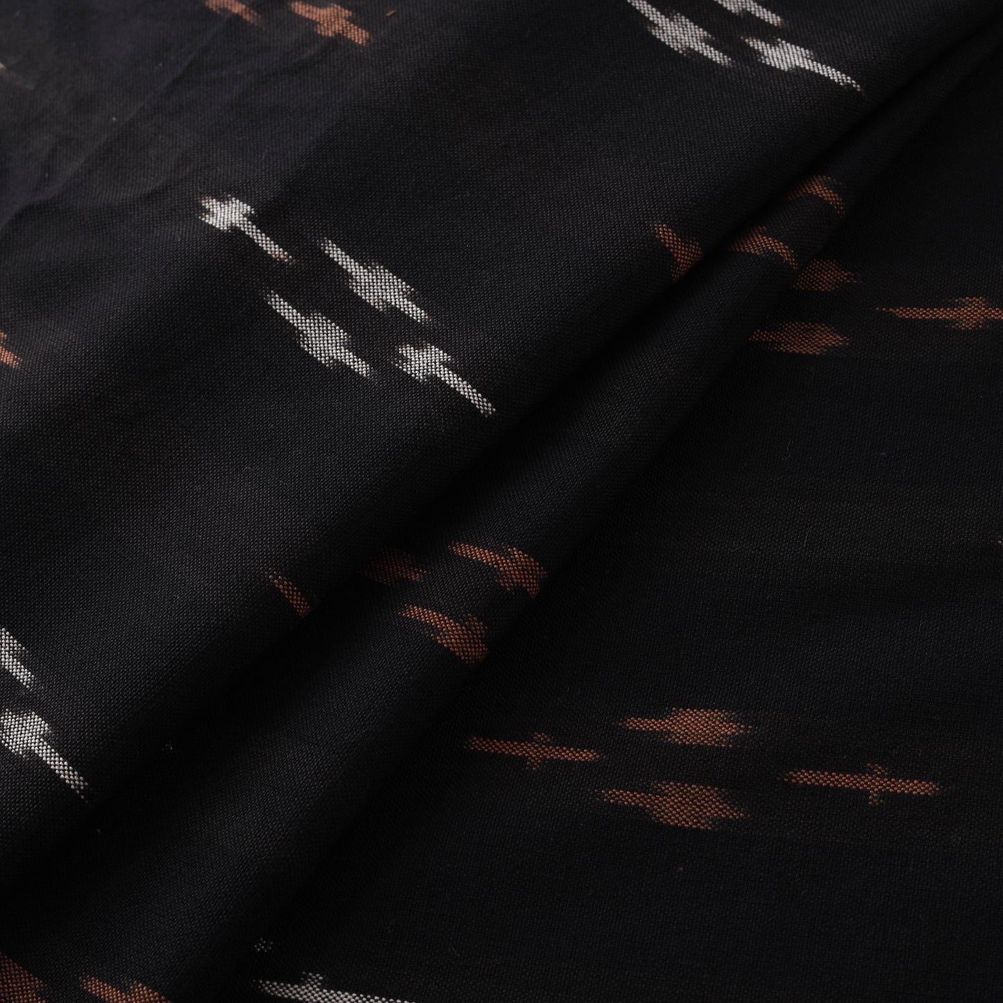 Pochampally Central Asian Ikat Pure Cotton Fabric 17